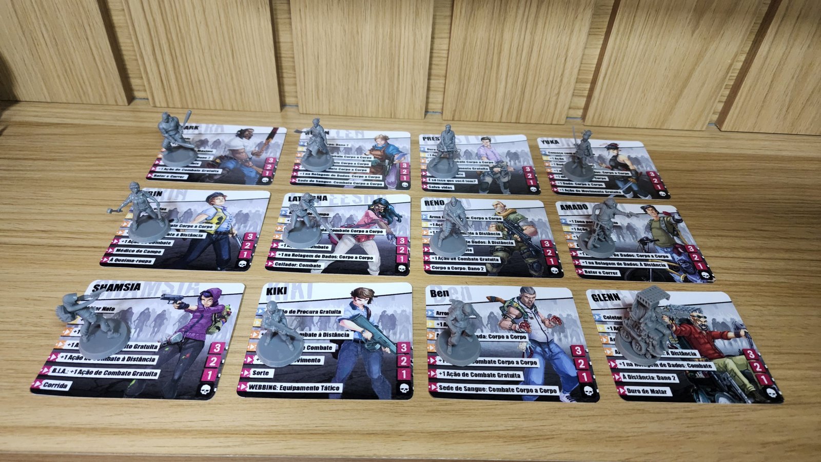 Chronicles Survivor Set - Kit 12 miniaturas