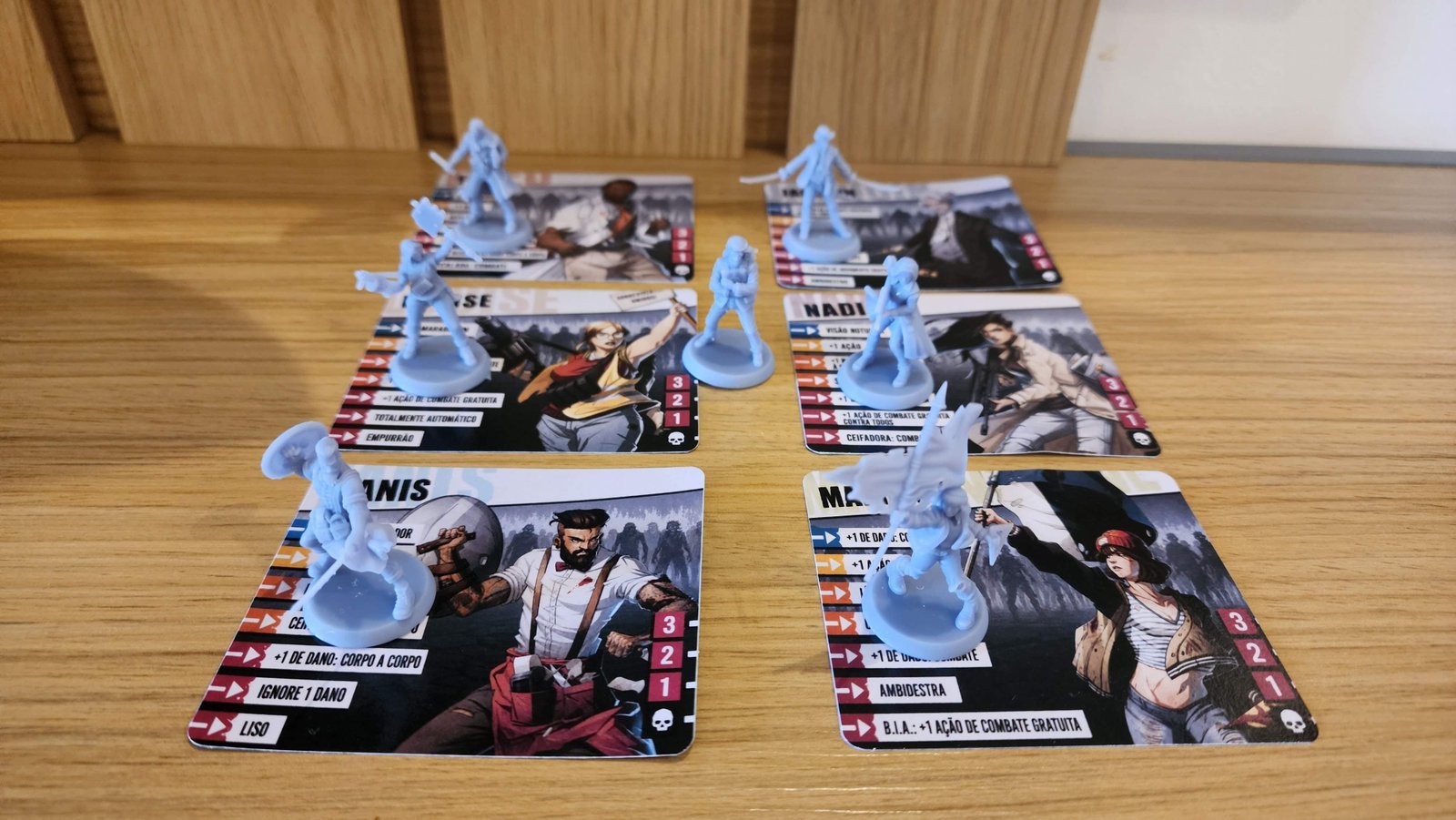 PariZ - kit 7 miniaturas sobreviventes