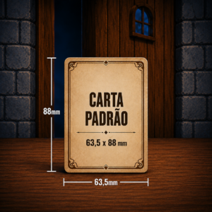 Carta Padrão 63,5 x 88 mm