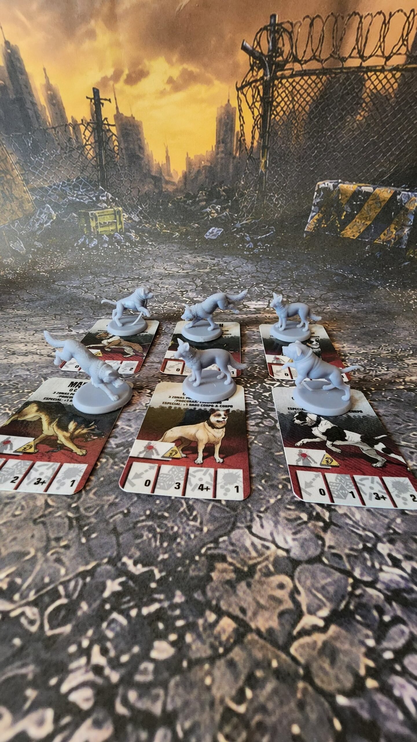 Kit Cachorros Companheiros 6 miniaturas