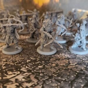 Kit 21 Zumbis Arqueiros