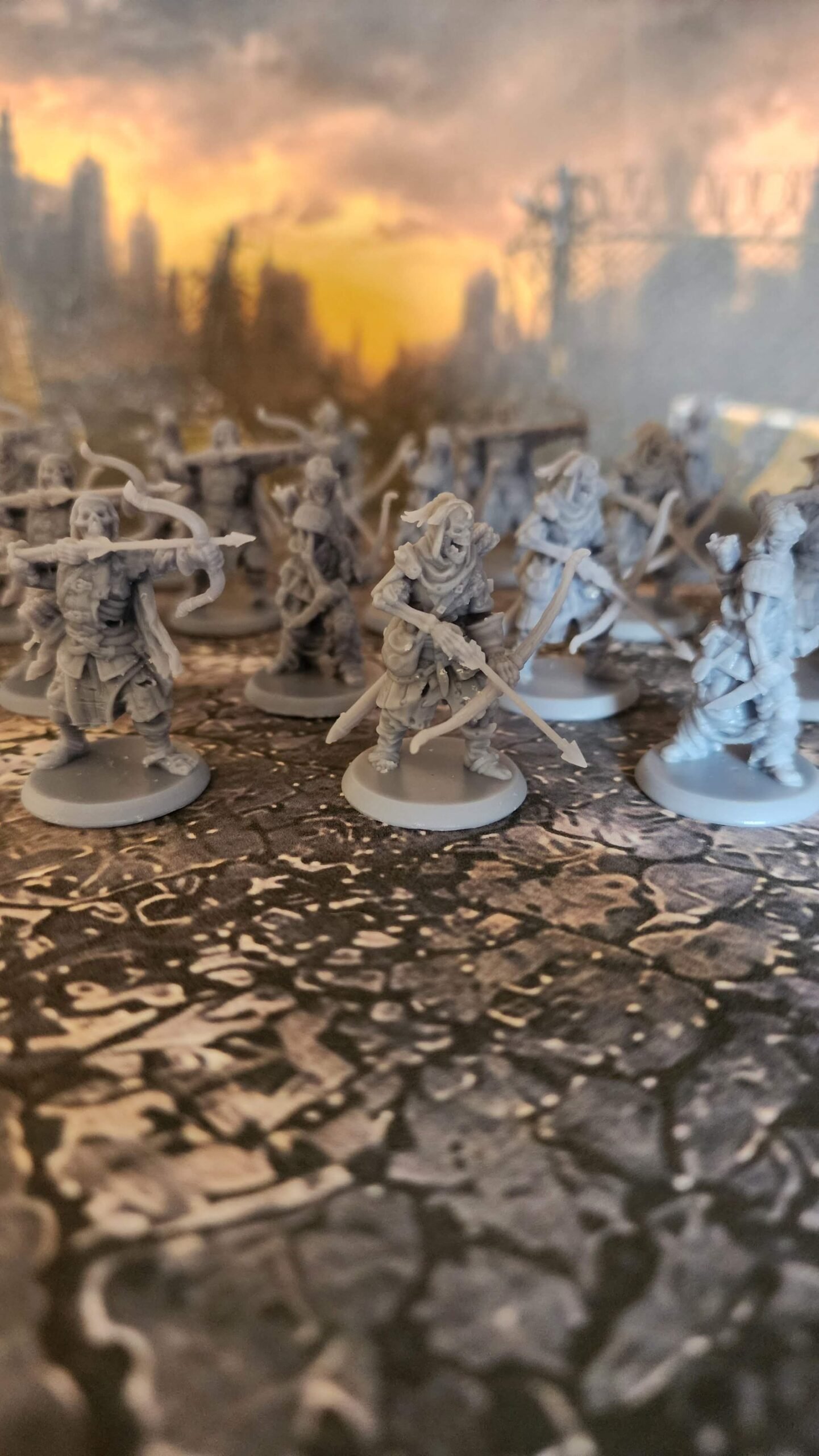 Kit 21 Zumbis Arqueiros