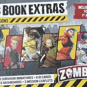 Kit 8 miniaturas Comic Book Extras Survivors  2ed