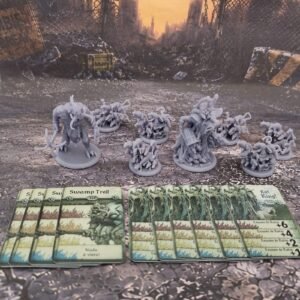 Pack Rat King e Swamp Troll